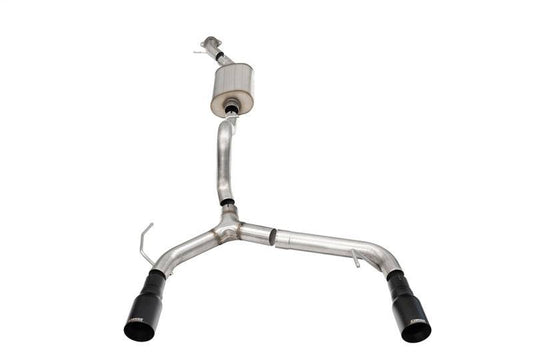 Corsa 21-22 Ford Bronco 2.3L 2-Door 2.75in Cat-Back Dual Rear Exhaust w/ 4in Straight-Cut Black Tips - Mammoth Racing -