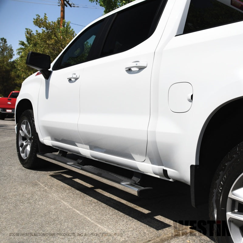 Westin 2019 Chevrolet Silverado/Sierra 1500 Crew Cab R5 Nerf Step Bars - SS - Mammoth Racing -