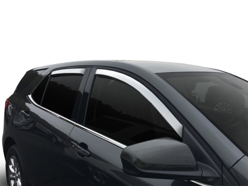 AVS 18-22 Chevrolet Equinox Ventvisor Window Deflectors 4pc - Chrome - Mammoth Racing -