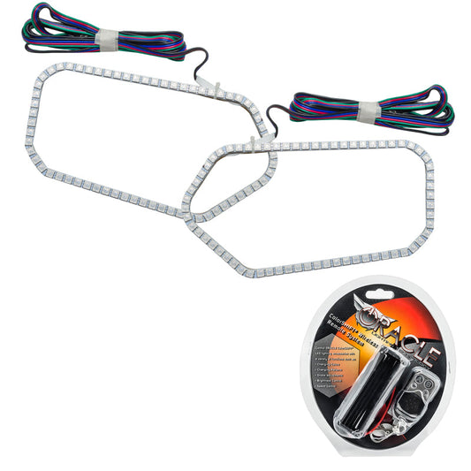 Oracle Polaris RZR 07-16 LED Halo Kit - ColorSHIFT - Mammoth Racing -