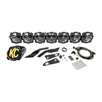 KC HiLiTES Can-Am X3 45in. Pro6 Gravity LED 7-Light 140w Combo Beam Overhead Light Bar System - Mammoth Racing -