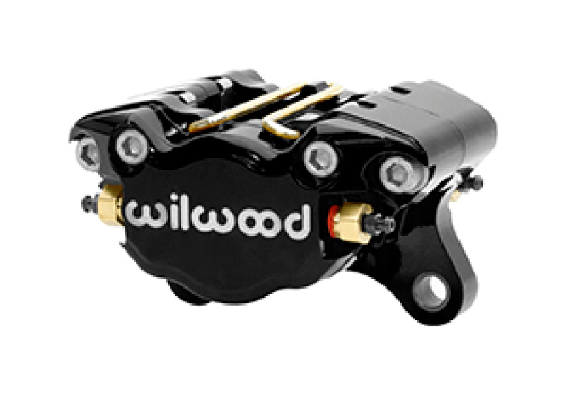 Wilwood Caliper-Dynapro Single 3.75in Mount 1.38in Pistons .38in Disc - Black - Mammoth Racing -