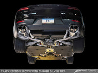 AWE Tuning Panamera 2/4 Track Edition Exhaust (2014+) - w/Chrome Silver Tips - Mammoth Racing -