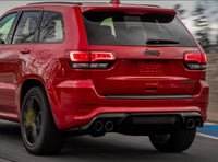 Borla 2018 Grand Cherokee Trackhawk 6.2L V8 AT AWD 4DR 3in Carbon Fiber Tip Kit - Mammoth Racing -