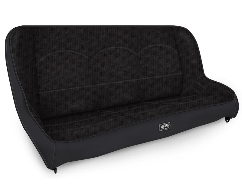 PRP Jeep Jku/jlu Low Back Rear Bench - Black - Mammoth Racing -