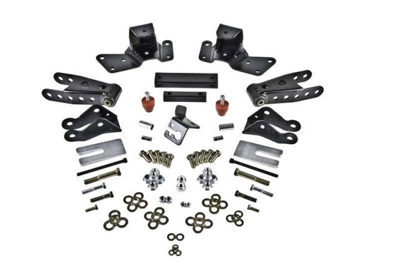 Belltech Shackle AND Hanger KIT 97-00 C2500/3500 non dually 4inch - Mammoth Racing -