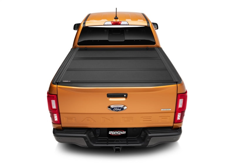 UnderCover 19-20 Ford Ranger 5ft Armor Flex Bed Cover - Black Textured - Mammoth Racing -