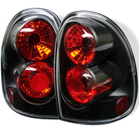 Spyder Dodge Caravan/Grand Caravan 96-00Euro Style Tail Lights Black ALT-YD-DC96-BK - Mammoth Racing -