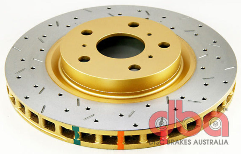 DBA 09 Pontiac G8 V8 6.0L Front Drilled & Slotted 4000 Series Rotor - Mammoth Racing -