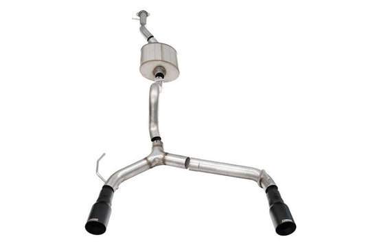 Corsa 21-22 Ford Bronco 2.7L 4-Door 2.75in Cat-Back Dual Rear Exhaust w/ 4in Straight-Cut Black Tips - Mammoth Racing -