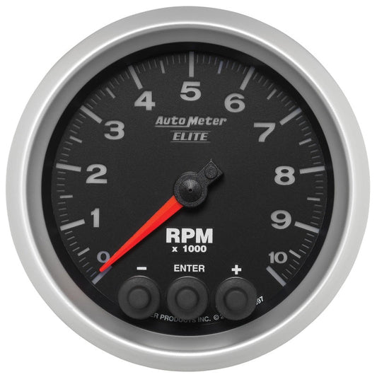 Autometer Street Progressive Shift Light 85.7mm Tachometer 0-10,000 RPM - My Store