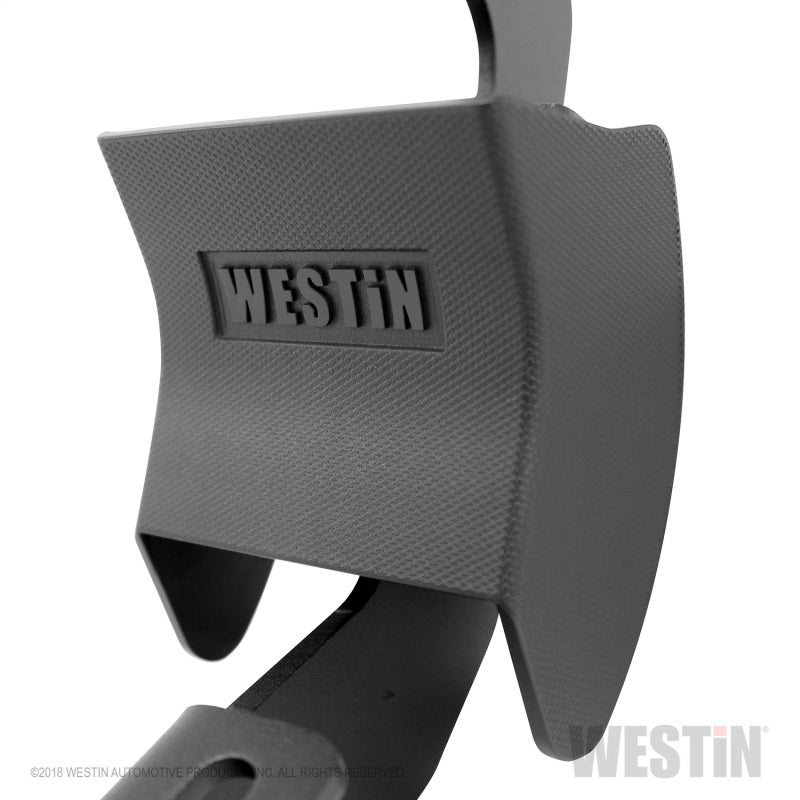 Westin 2019 Chevrolet Silverado/Sierra 1500 Crew Cab Thrasher Running Boards - Textured Black - Mammoth Racing -