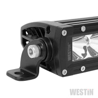 Westin Xtreme LED Light Bar Low Profile Single Row 10 inch Flood w/5W Cree - Black - Mammoth Racing -