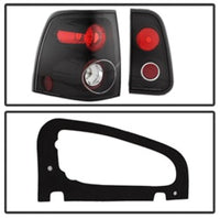 Spyder Lincoln Navigator 03-06 Euro Style Tail Lights Black ALT-YD-LN03-BK - Mammoth Racing -
