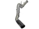 aFe Large Bore-HD 5in DPF Back 409 SS Exhaust System w/Black Tip 2017 Ford Diesel Trucks V8 6.7L(td) - Mammoth Racing -