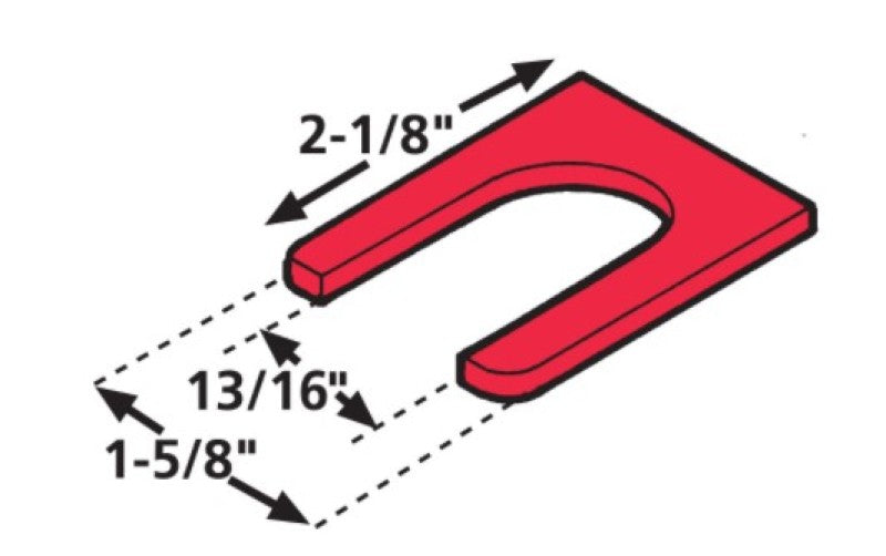 SPC Performance Tandem Shim-FRTLNR 1/16in (100) - Mammoth Racing -