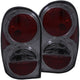 ANZO 2002-2007 Jeep Liberty Taillights Smoke - Mammoth Racing -