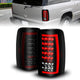 ANZO 00-06 Chevrolet Tahoe / GMC Yukon Full LED Taillights w/ Lightbar Black Housing/Smoke Lens - Mammoth Racing -