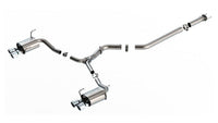 Borla 2022 Subaru WRX 2.4L Turbo AT/MT AWD S-Type Catback Exhaust Polished Tips - Mammoth Racing -