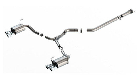 Borla 2022 Subaru WRX 2.4L Turbo AT/MT AWD S-Type Catback Exhaust Polished Tips - Mammoth Racing -