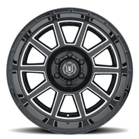 Icon Recoil 20x10 6x135 -24mm Offset 4.5in BS Gloss Black Milled Spokes Wheel - Mammoth Racing -