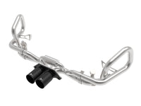 afe 14-16 Porsche 911 GT3 991.1 H6 3.8L MACH Force-Xp 304 SS Cat-Back Exhaust System w/ Black Tips - Mammoth Racing -