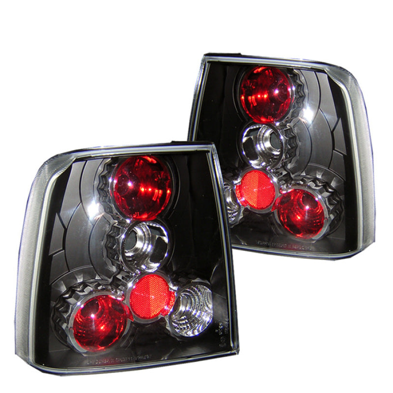 Spyder Volkswagen Passat 97-00 Euro Style Tail Lights Black ALT-YD-VWPAT97-BK - Mammoth Racing -