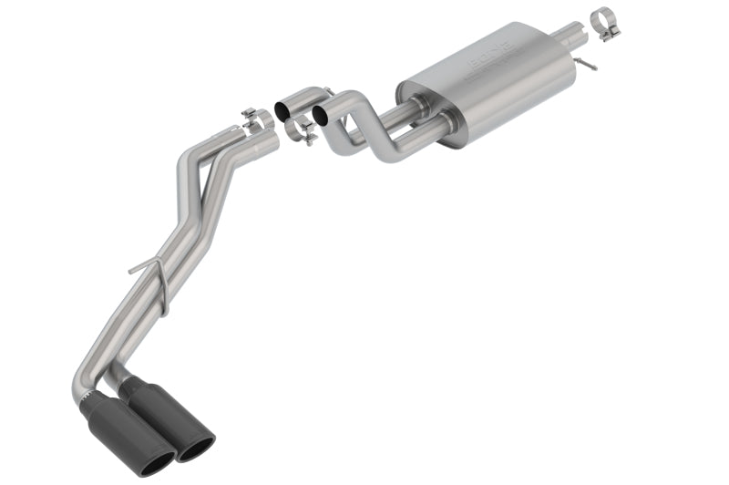 Borla 2019 Ford Ranger XL/XLT/Lariat 2.3L 2/4WD WB S-Type Catback Exhaust w/ Dual Blk Chrome Tips - My Store