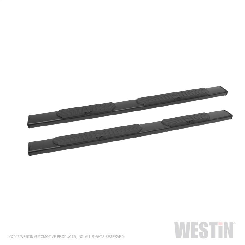 Westin 2005-2017 Nissan Frontier Crew Cab R5 Nerf Step Bars - Black - Mammoth Racing -