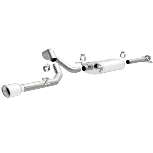 MagnaFlow 12-14 Toyota 4Runner V6 4.0l Single Straight P/S Rear Exit SS Cat Back Performance Exhaust - Mammoth Racing -