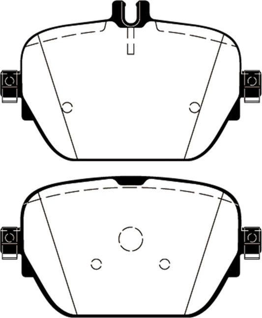 EBC 2019+ Mercedes-Benz CLS53 AMG (C257) 3.0L Turbo Yellowstuff Rear Brake Pads