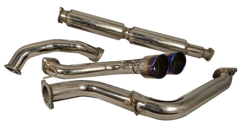 Injen 13--19 Ford Focus ST 2.0L (t) 3.00in Cat-Back Stainless Steel Exhaust System w/Titanium Tip - Mammoth Racing -