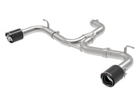 aFe 18-20 VW GTI (MK7.5) 2.0L MACH Force-Xp 3in to 2.5in 304 SS Axle-Back Exhaust System- Carb. Tips - Mammoth Racing -