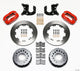 Wilwood Forged Dynalite P/S Rear Kit Red Mopar-Dana 2.72in Offset - My Store