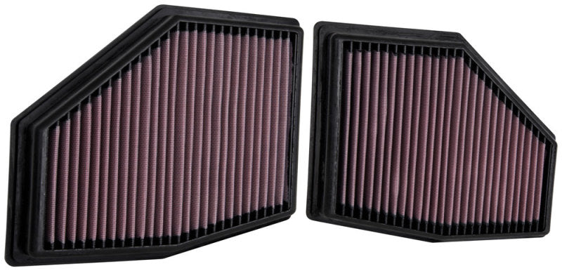 K&N 2020 BMW M550i 4.4l V8 Replacement Air Filter (2 Per Box) - Mammoth Racing -