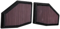 K&N 2020 BMW M550i 4.4l V8 Replacement Air Filter (2 Per Box) - Mammoth Racing -
