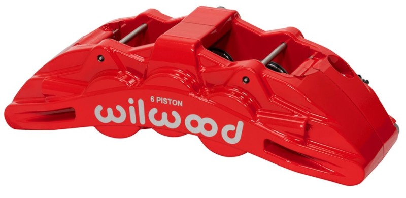 Wilwood Caliper Red Sx6r 4.04in Piston 1.25in Disc - Mammoth Racing -