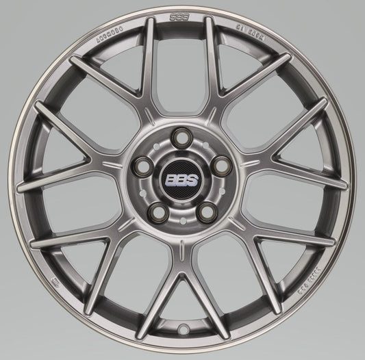 BBS XR 20x8.5 5x108 ET40 Platinum Gloss Wheel -70mm PFS/Clip Required - Mammoth Racing -