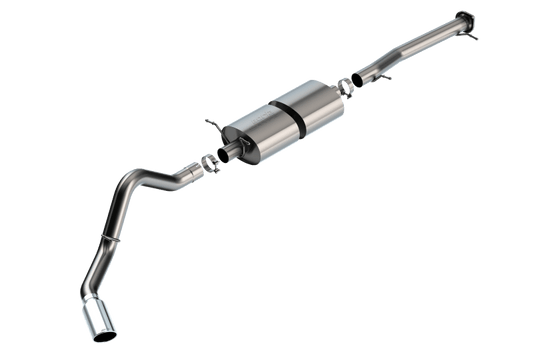 Borla 20-22 Chevrolet/GMC Silverado/Sierra 6.6L T-304 SS Cat-Back S-Type Exhaust - Brushed