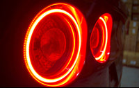 Oracle Chevy Corvette C6 05-13 LED Waterproof Afterburner Kit - Red - Mammoth Racing -