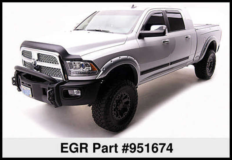 EGR Crew Cab Front 41.5in Rear 38in Rugged Style Body Side Moldings (951674) - Mammoth Racing -