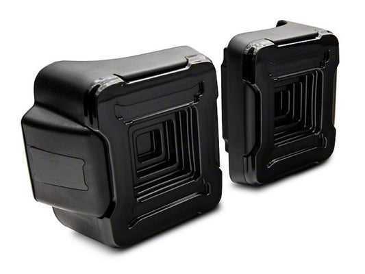 Raxiom 18-22 Jeep Wrangler JL Axial Series Plateau LED Tail Lights- Black Housing (Smoked Lens) - Mammoth Racing -