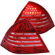 ANZO 2001-2004 Mercedes Benz C Class W203 Taillights Red/Smoke - My Store