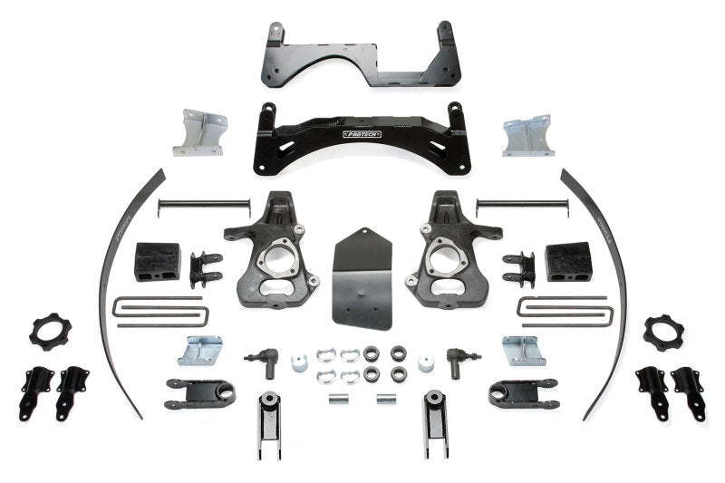 Fabtech 14-18 GM K1500 P/U Denali w/oE Forg Stl UCA 6in Basic Sys w/Magneride - Mammoth Racing -