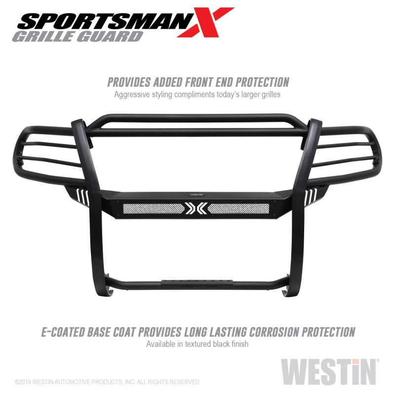 Westin 12-20 Nissan Frontier Sportsman X Grille Guard - Textured Black - Mammoth Racing -