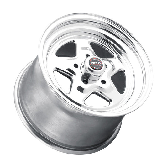 Weld ProStar 15x7 / 5x4.75 BP / 5.5in. BS Polished Wheel - Non-Beadlock - Mammoth Racing -