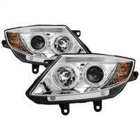 Spyder BMW Z4 03-08 Projector Headlights Xenon/HID Model Only - LED Halo Chrome PRO-YD-BMWZ403-HID-C - Mammoth Racing -