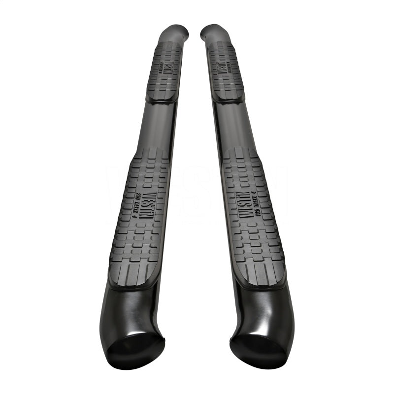 Westin 20-21 Ford Explorer PRO TRAXX 4 Oval Nerf Step Bars - Black - Mammoth Racing -