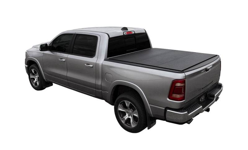 Access Lomax Tri-Fold Cover Black Urethane 19+ Dodge Ram - 5ft 7in Bed (Except Classic w/o RamBox) - My Store