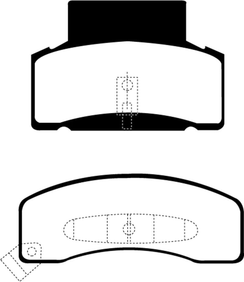 EBC 92-99 Chevrolet C30 DRW Yellowstuff Front Brake Pads - My Store